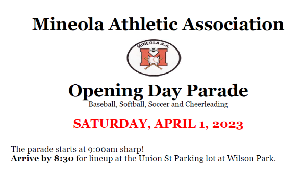 MAA Opening Day Parade